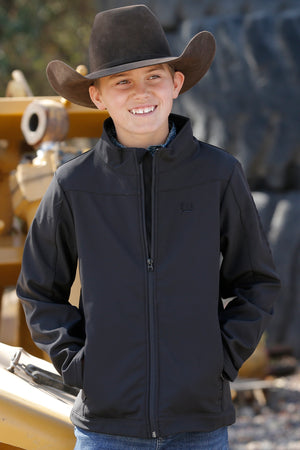 CINCH Boy's Black Bonded Jacket