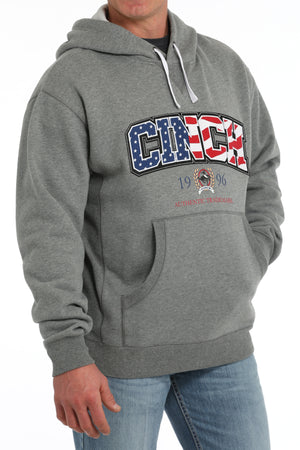 CINCH Men's Grey Hoodie