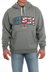 CINCH Men's Grey Hoodie