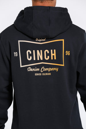 CINCH Men's Navy Pullover Hoodie