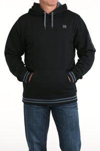 CINCH Men's Black Pullover Hoodie