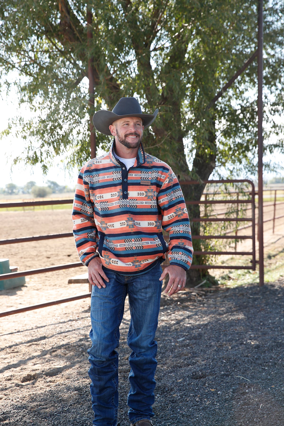 CINCH Men's Pullover Fleece