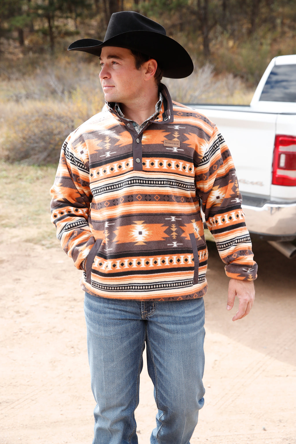 CINCH Men's Pullover Fleece