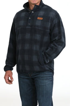 CINCH Men's Navy Polar Fleece Pullover