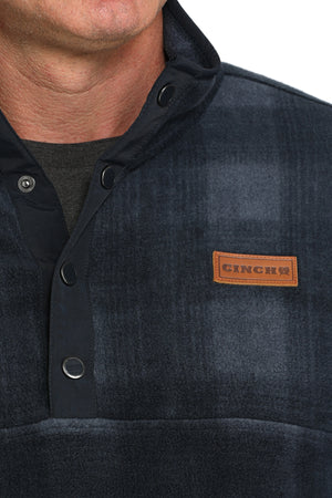 CINCH Men's Navy Polar Fleece Pullover