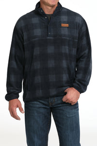 CINCH Men's Navy Polar Fleece Pullover