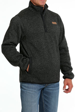 CINCH Men's Quarter Zip Pullover Sweater