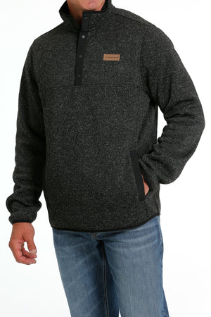 CINCH Men's Quarter Zip Pullover Sweater