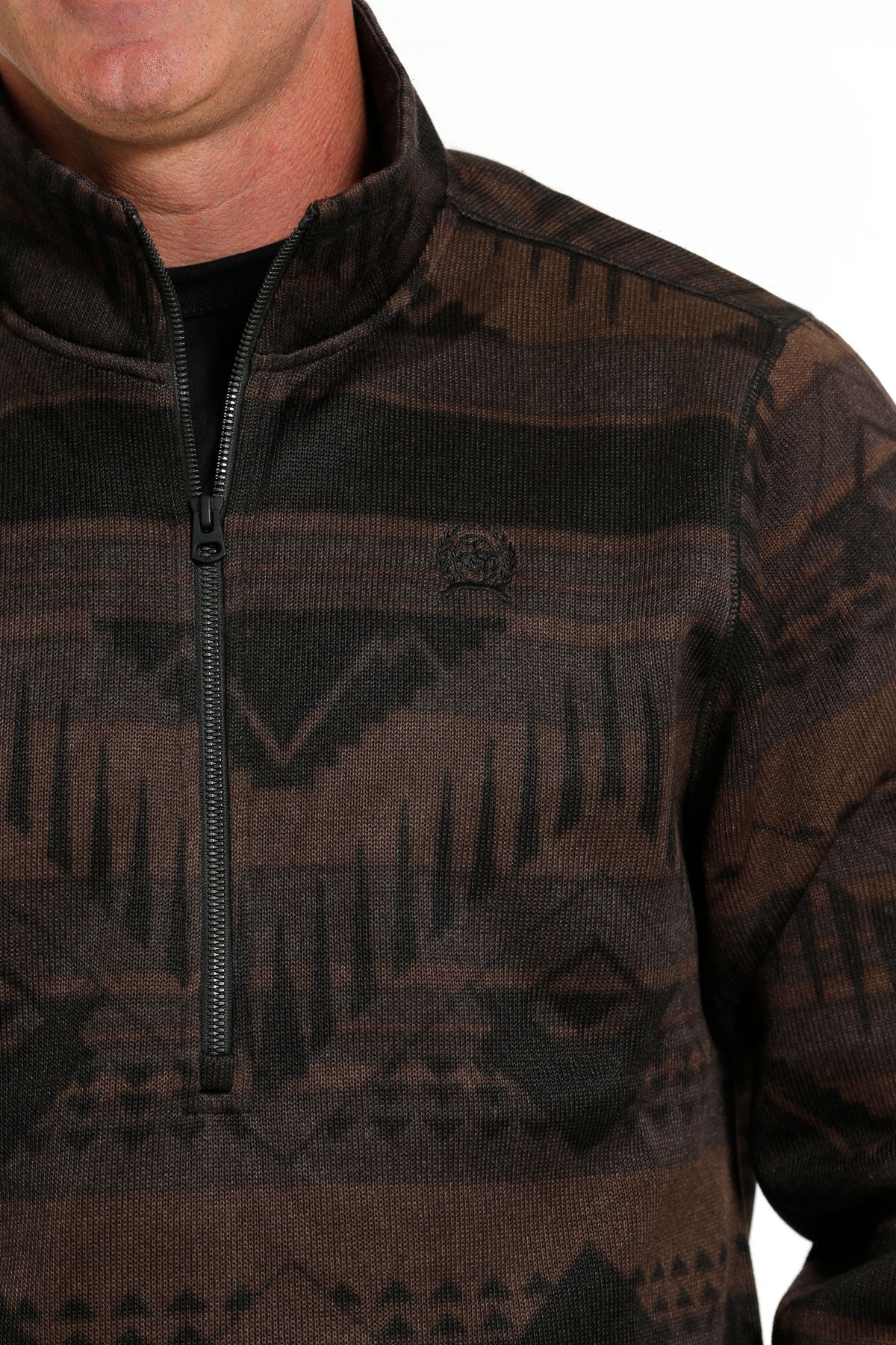 CINCH Men's Half Zip Sweater