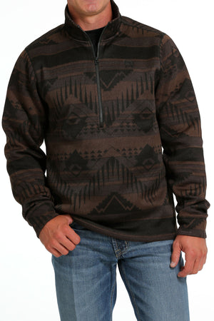 CINCH Men's Half Zip Sweater