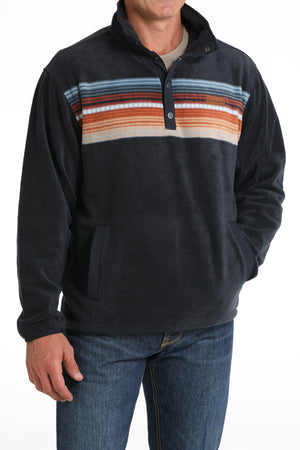 CINCH Men's Navy "Match Boy's" Fleece Pullover