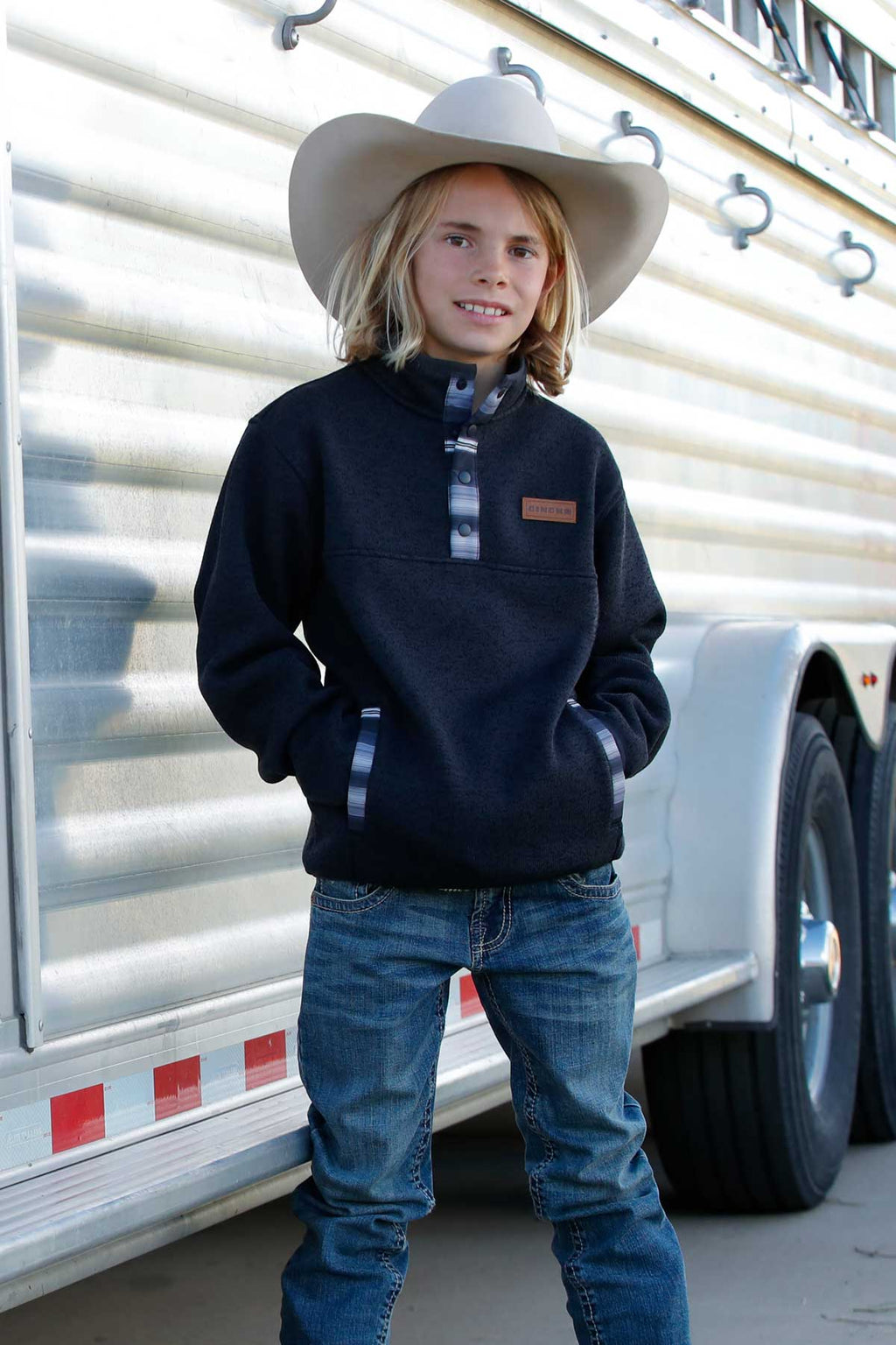 CINCH Boy's Fleece Pullover