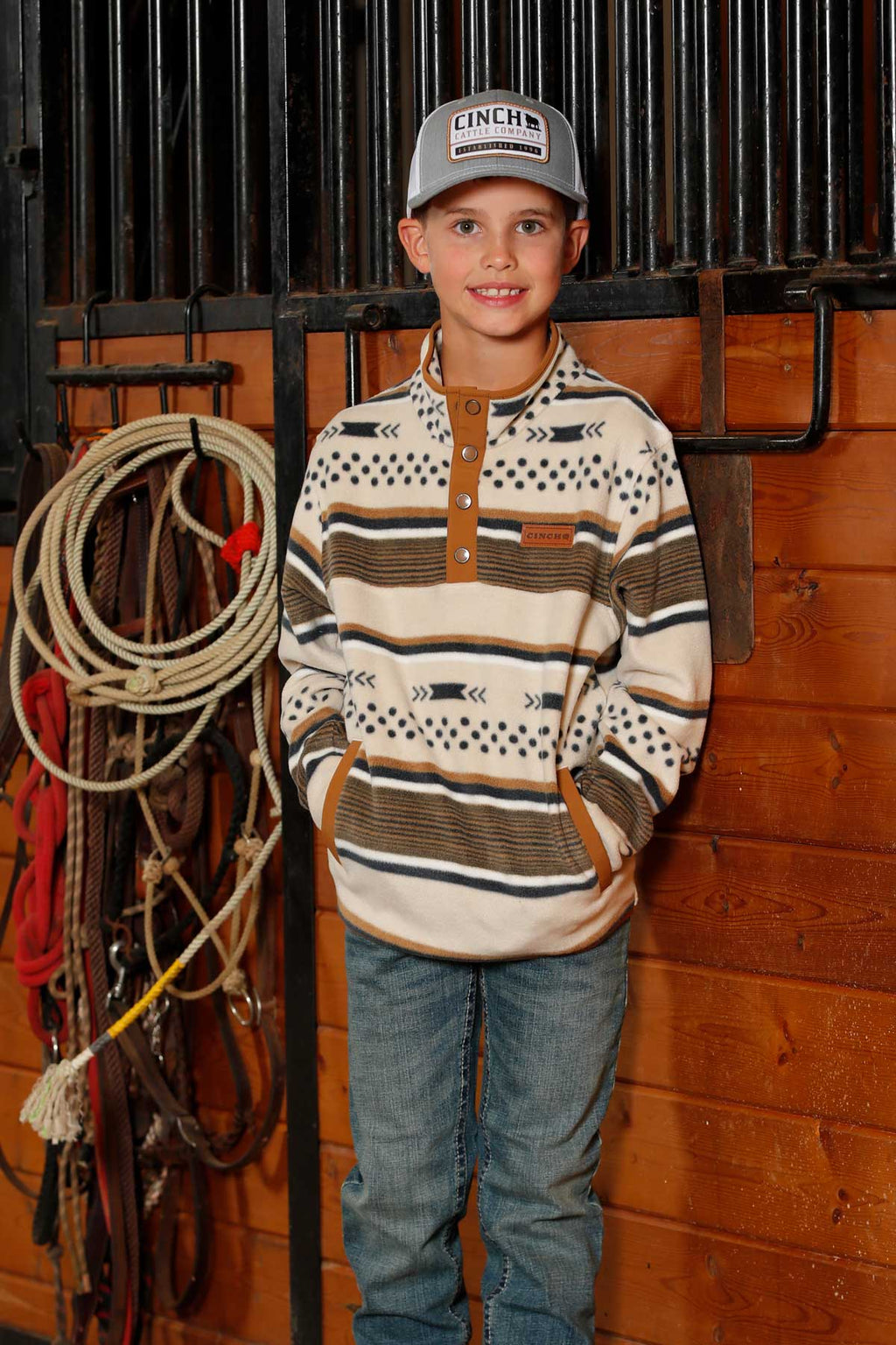 CINCH Boy's Fleece Pullover