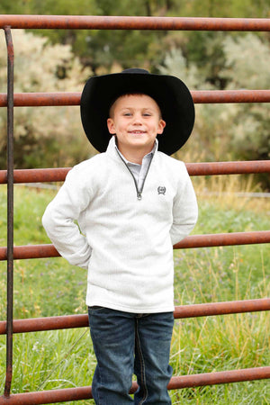 CINCH Boys 1/4 Zip Sweater