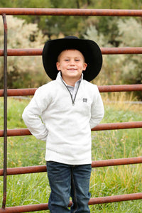 CINCH Boys 1/4 Zip Sweater
