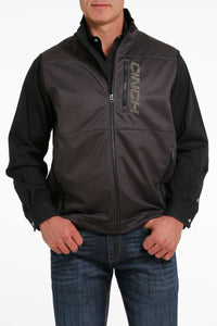 CINCH Men's Black Windproof Vest