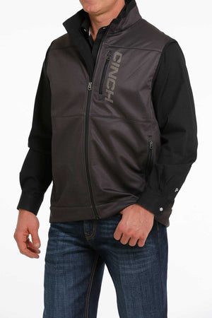 CINCH Men's Black Windproof Vest