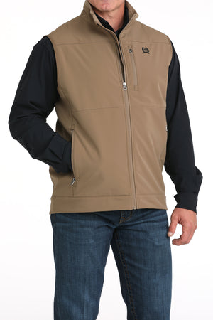 CINCH Men's Khaki Windproof Vest