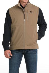 CINCH Men's Khaki Windproof Vest