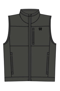 CINCH Men's Grey Windproof Vest