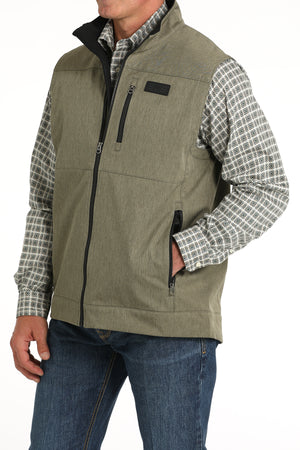 CINCH Men's Olive Softshell Vest