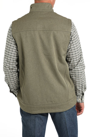 CINCH Men's Olive Softshell Vest