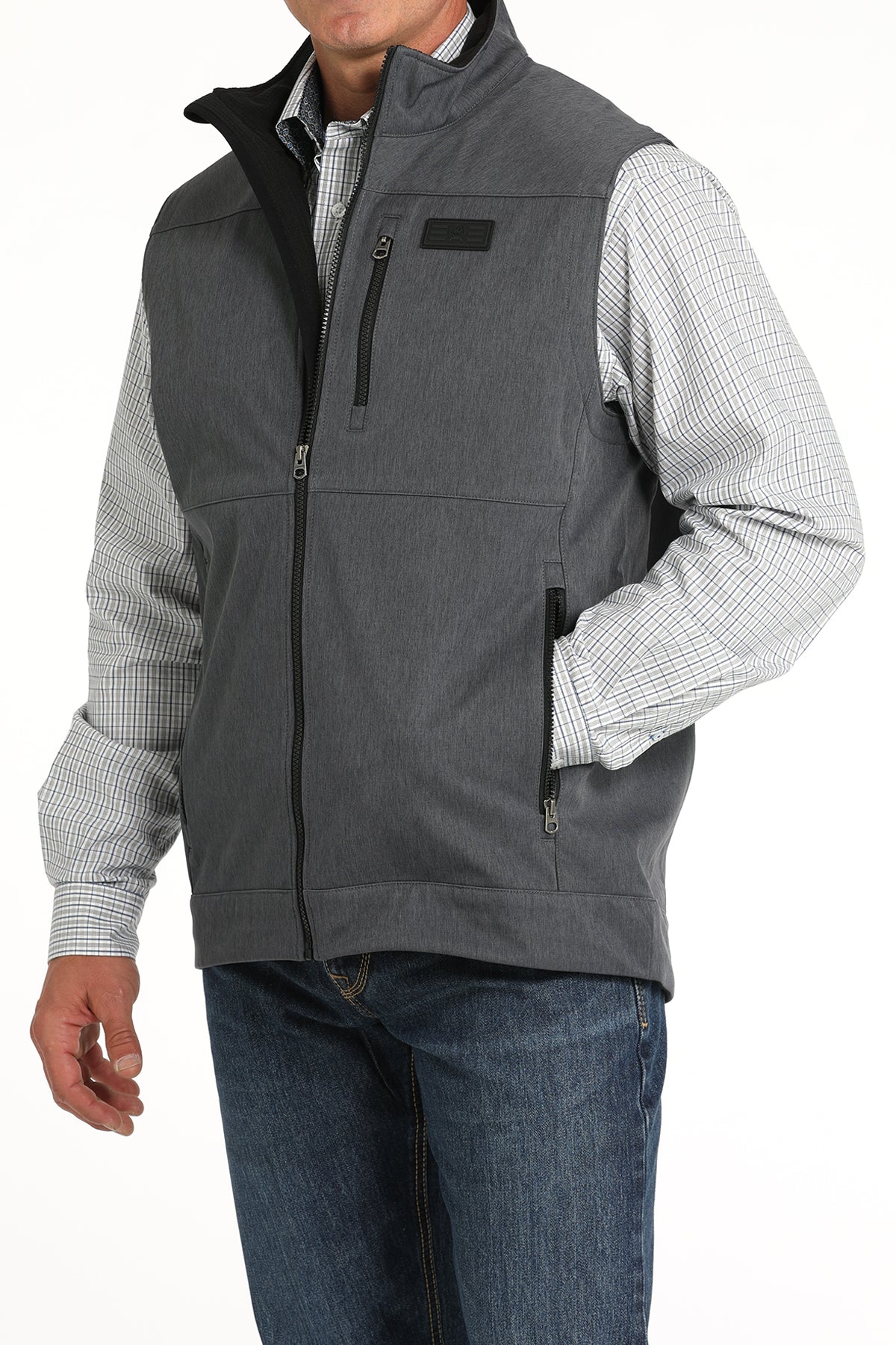 CINCH Men's Navy "Match Boy's" Softshell Vest