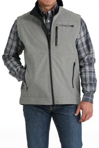 CINCH Men's Gray Bonded Vest