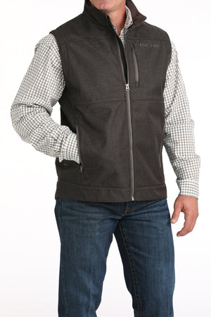 CINCH Men's Brown Bonded Vest