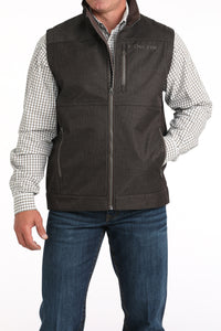 CINCH Men's Brown Bonded Vest
