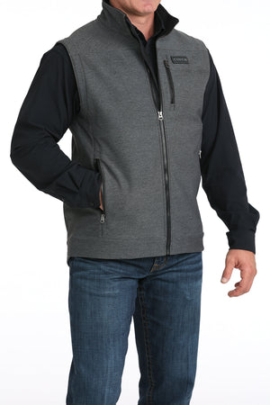 CINCH Men's Charcoal Bonded Vest