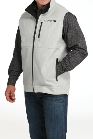 CINCH Men's Grey Bonded Vest