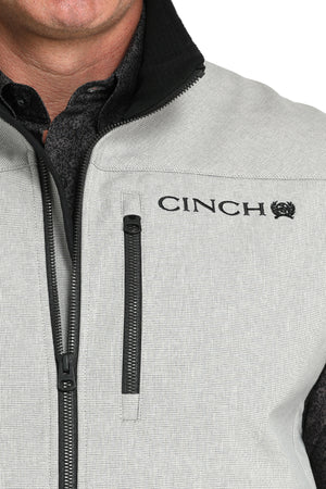 CINCH Men's Grey Bonded Vest