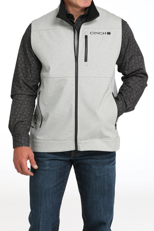 CINCH Men's Grey Bonded Vest