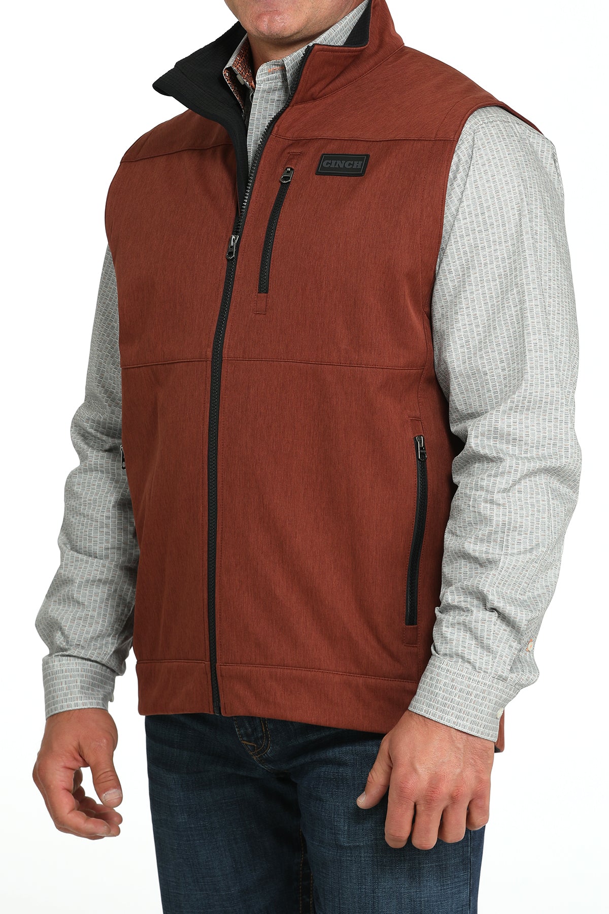 CINCH Men's Red Bonded Vest
