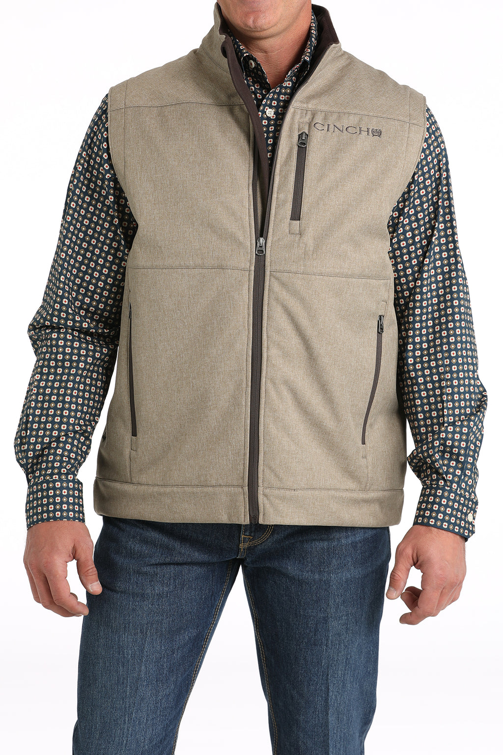 CINCH Men's Concealed Carry Wooly Vest