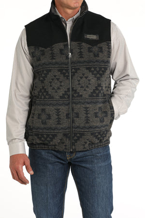 CINCH Men's Navy Concealed Carry Wooly Vest