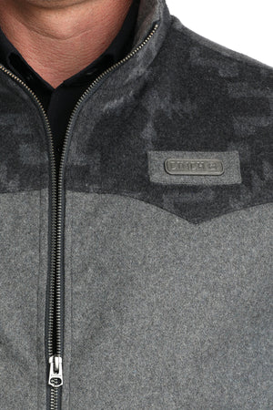 CINCH Men's Grey Concealed Carry Wooly Vest
