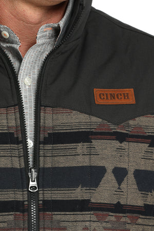 CINCH Men's Brown Reversible Vest
