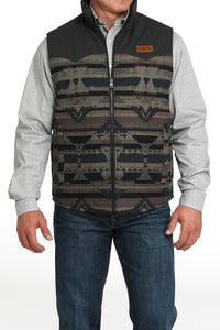 CINCH Men's Brown Reversible Vest