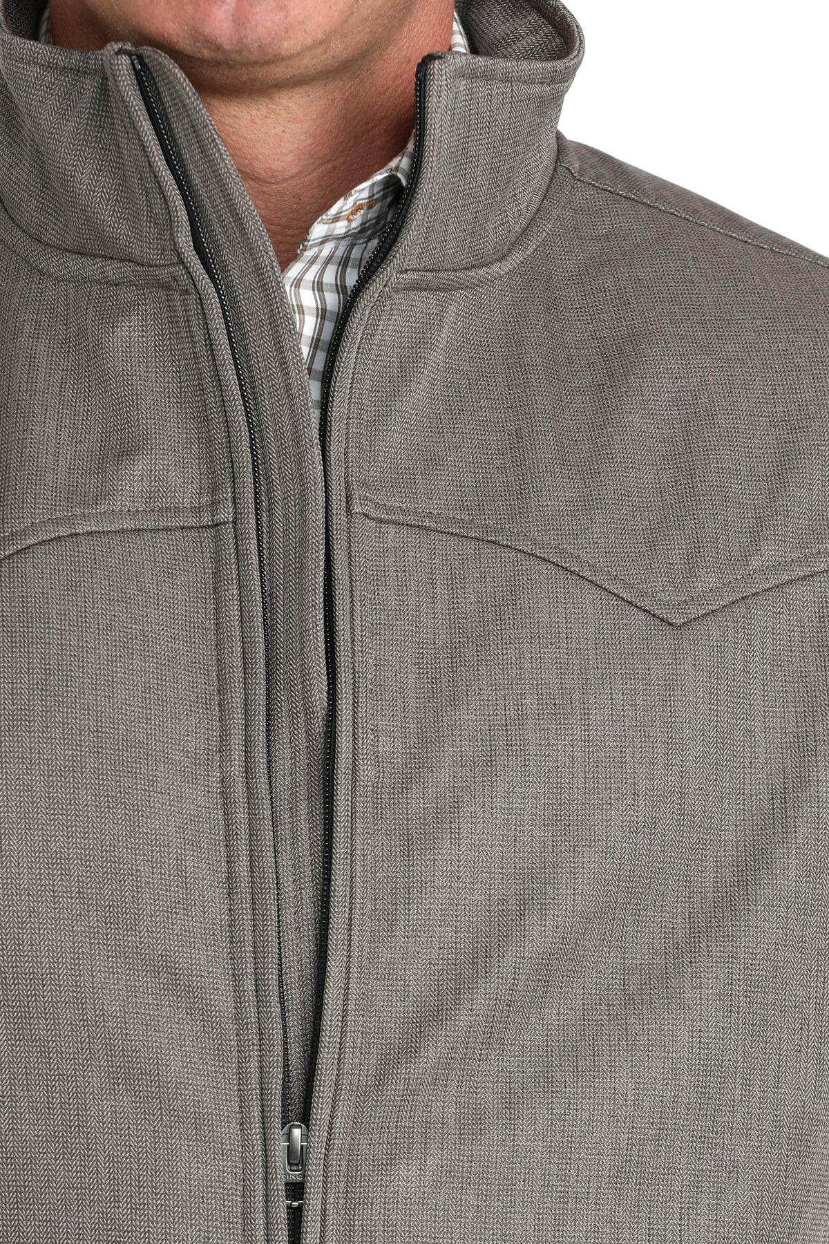CINCH Men's Brown Concealed Carry Bonded Vest