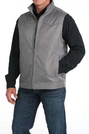CINCH Men's Grey Bonded Vest