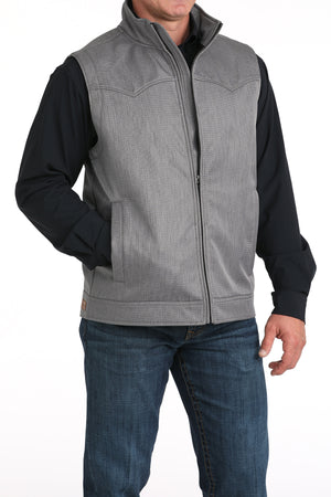 CINCH Men's Grey Bonded Vest