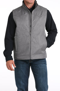 CINCH Men's Grey Bonded Vest