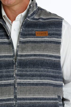 CINCH Men's Navy Wooly Vest