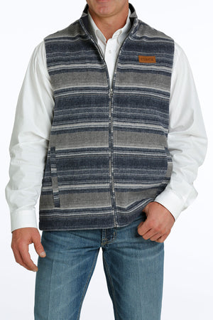 CINCH Men's Navy Wooly Vest