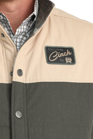 CINCH Men's Olive Reversible Vest