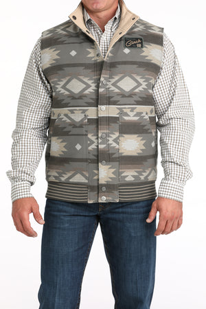 CINCH Men's Olive Reversible Vest
