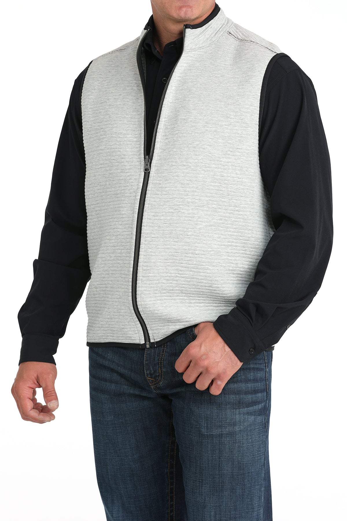 CINCH Men's Black Reversible Vest