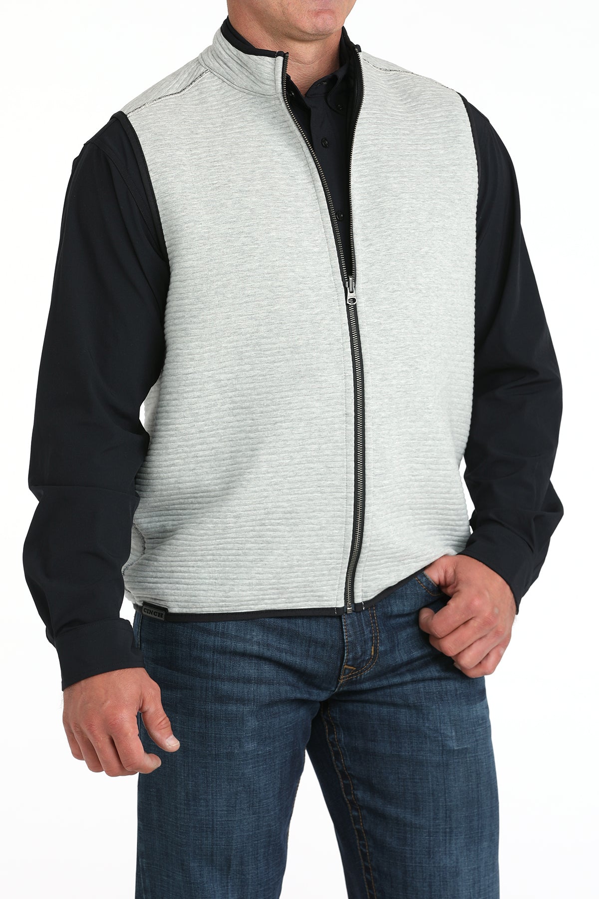 CINCH Men's Black Reversible Vest
